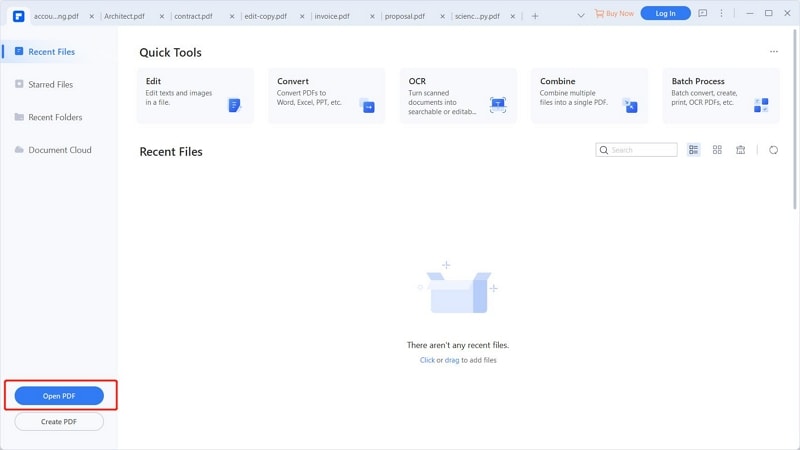 change text color in pdf